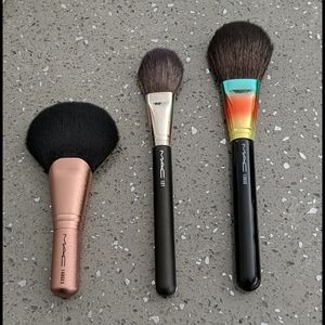 MAC Face Brushes Lot of 3